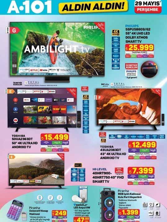 A101 indirim listesi