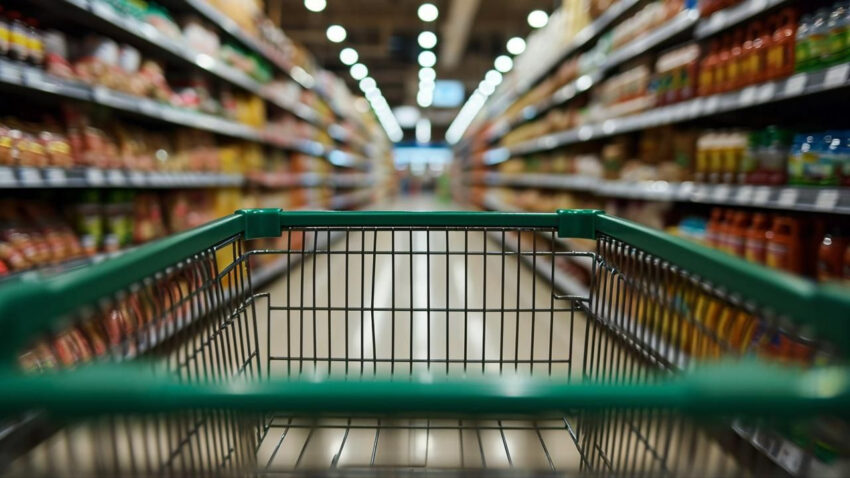 Markette urun bakiyordu pazar arabasi calindi eUKaAStO
